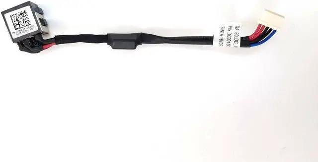 Main image of Dell Latitude E6430 DC-In Power Jack Harness w/Cable DXR7Y 0DXR7Y CN-0DXR7Y