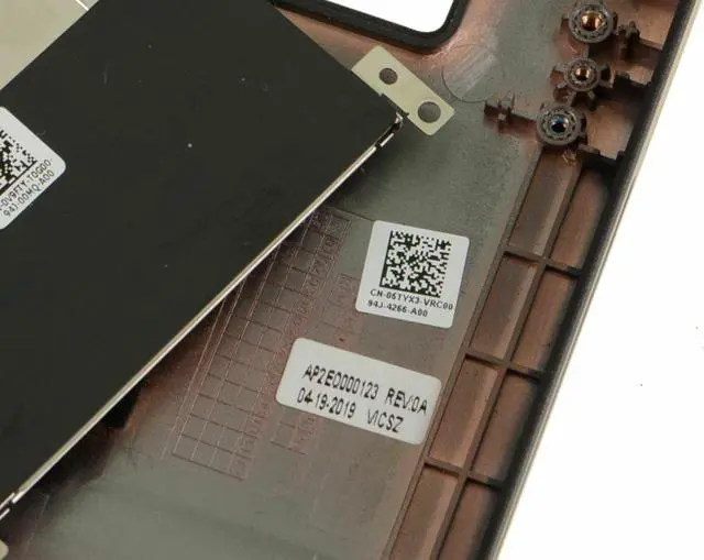 Alt view image 7 of 17 - New Dell OEM Latitude 7300 Palmrest Touchpad Assembly  Smart Card Reader 5TYX3