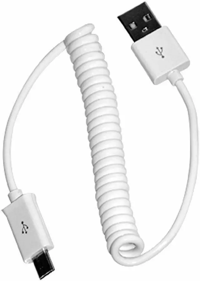 Alt view image 2 of 2 - ULTIMAXX Coil Micro USB Data Cable For Android Devices for DJI Phantom Remotes