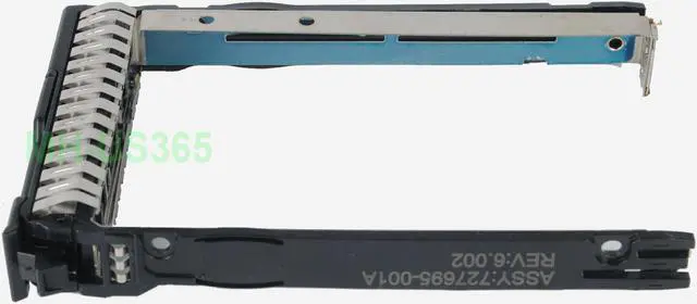 Alt view image 2 of 7 - 2.5" 727695-001 SAS/SATA/NVMe/SSD Drive Tray Caddy for HP Proliant Gen10 Servers