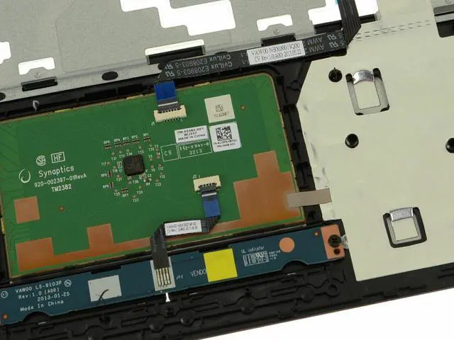 Alt view image 5 of 5 - New Brown Dell OEM Inspiron 5537 M531R 5535 Palmrest Touchpad Assembly JK8NY