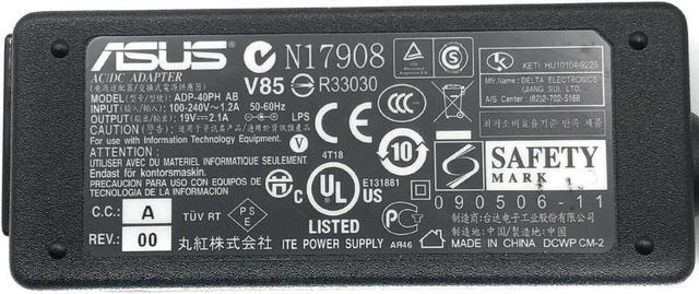 Alt view image 2 of 3 - Genuine Asus ADP-40PH AB Power Supply 19V 2.1A V85 R33030 N17908 LCD LED Monitor W/Cord