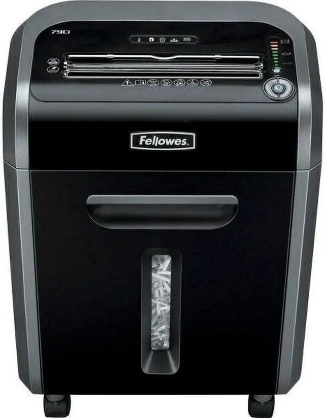 Alt view image 13 of 14 - Fellowes - 3227901 - Fellowes Powershred 79Ci - Shredder - cross-cut - 0.16 in x 1.5 in - P-4