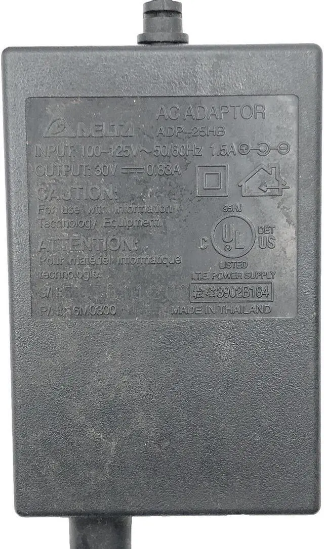 Alt view image 3 of 3 - Genuine Delta ADP-25HB Power Supply For Lexmark Z54 Z55 X73 X83 X85 Printer