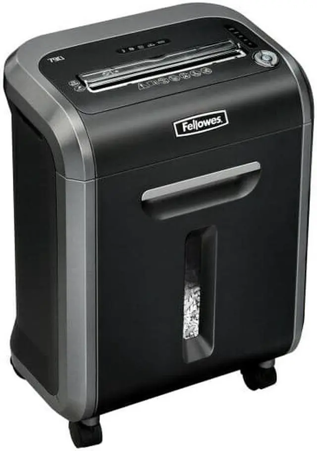 Alt view image 7 of 14 - Fellowes - 3227901 - Fellowes Powershred 79Ci - Shredder - cross-cut - 0.16 in x 1.5 in - P-4