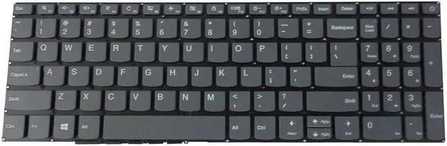 Main image of replacement keyboard for Lenovo Ideapad 320-15IAP 320-15IKB 320-15ISK Non-Backlit