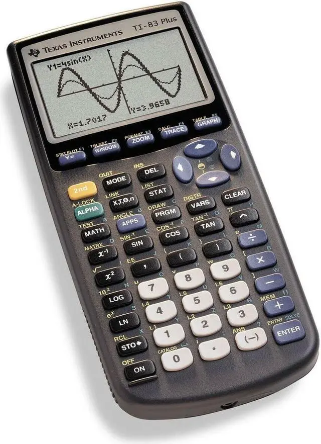 Alt view image 4 of 5 - Texas Instruments TI-83 Plus Graphing Calculator