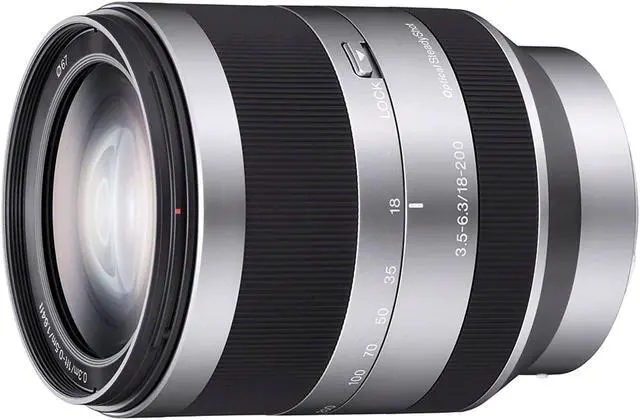 Alt view image 6 of 8 - Sony Alpha SEL18200 E-mount 18 - 200 mm F3.5 - 6.3 OSS Lens (Silver)
