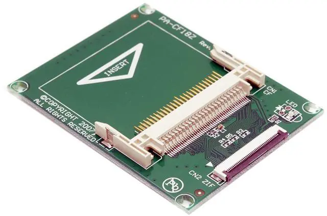 Alt view image 5 of 7 - Cy Cf Memory Card Adapter Ssd Hdd Adapter 1.8" Compact Flash Cf Memory Card To Ce Toshiba Ipod Zif Ssd Hdd Adapter (Works As A Hdd In Ide Mode! Please Also Make Sure Your Cf Card With -Ide Molde First