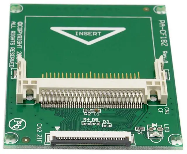 Alt view image 6 of 7 - Cy Cf Memory Card Adapter Ssd Hdd Adapter 1.8" Compact Flash Cf Memory Card To Ce Toshiba Ipod Zif Ssd Hdd Adapter (Works As A Hdd In Ide Mode! Please Also Make Sure Your Cf Card With -Ide Molde First