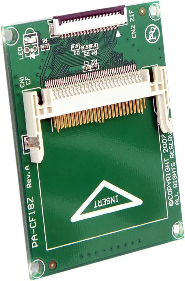 Alt view image 4 of 7 - Cy Cf Memory Card Adapter Ssd Hdd Adapter 1.8" Compact Flash Cf Memory Card To Ce Toshiba Ipod Zif Ssd Hdd Adapter (Works As A Hdd In Ide Mode! Please Also Make Sure Your Cf Card With -Ide Molde First