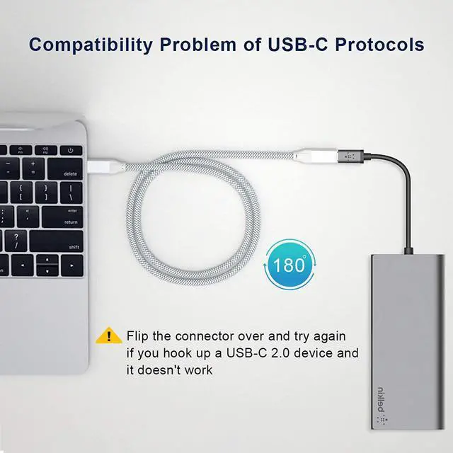 Alt view image 7 of 7 - Usb Type C Extension Cable 6.6Ft 2-Pack,Usb-C 3.1 Gen2 10Gbps Female To Usbc Male Extended Adapter,Thunderbolt 3 Compatible Extender Cord For Nintendo Switch,Macbook Pro, Go,Oculus Quest Link
