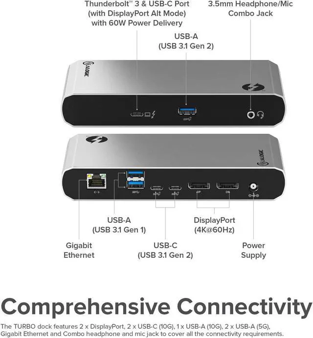 Alt view image 11 of 20 - ALOGIC THUNDER 3.0 TURBO DOCK STAT