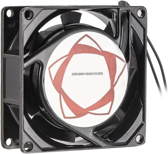 Main image of Uxcell Cooling Fan 80Mm X 80Mm X 25Mm Sf8025At Ac 220V-240V 0.07A Dual Ball Bearings
