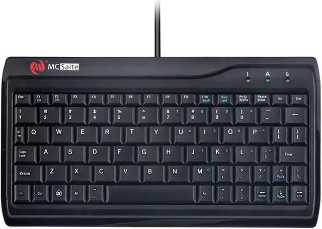 Alt view image 2 of 6 - Super Mini Wired Keyboard, Mcsaite Full Size 78 Keys Keypad Small Portable Fit With Or Industrial Use For Computer Laptop Mac Notebook