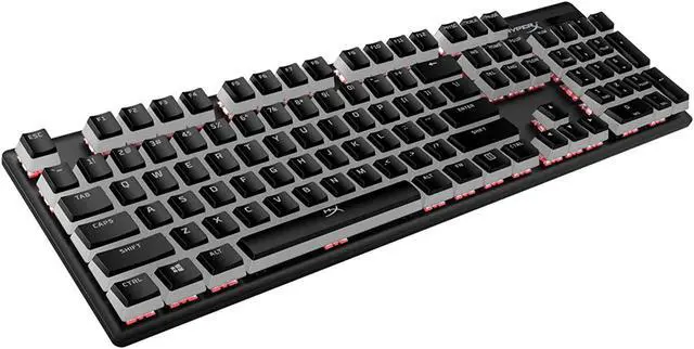 Alt view image 12 of 13 - HyperX Pudding Keycaps - Double Shot PBT Keycap Set with Translucent Layer, for Mechanical Keyboards, Full 104 Key Set, OEM Profile, English (US) Layout - Black