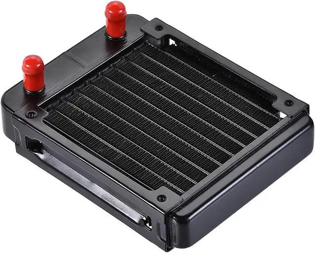 Main image of Uxcell Water Cooling Radiator For Pc Cpu 155Mm X 120Mm X 32Mm With 10 Aluminum Tubes