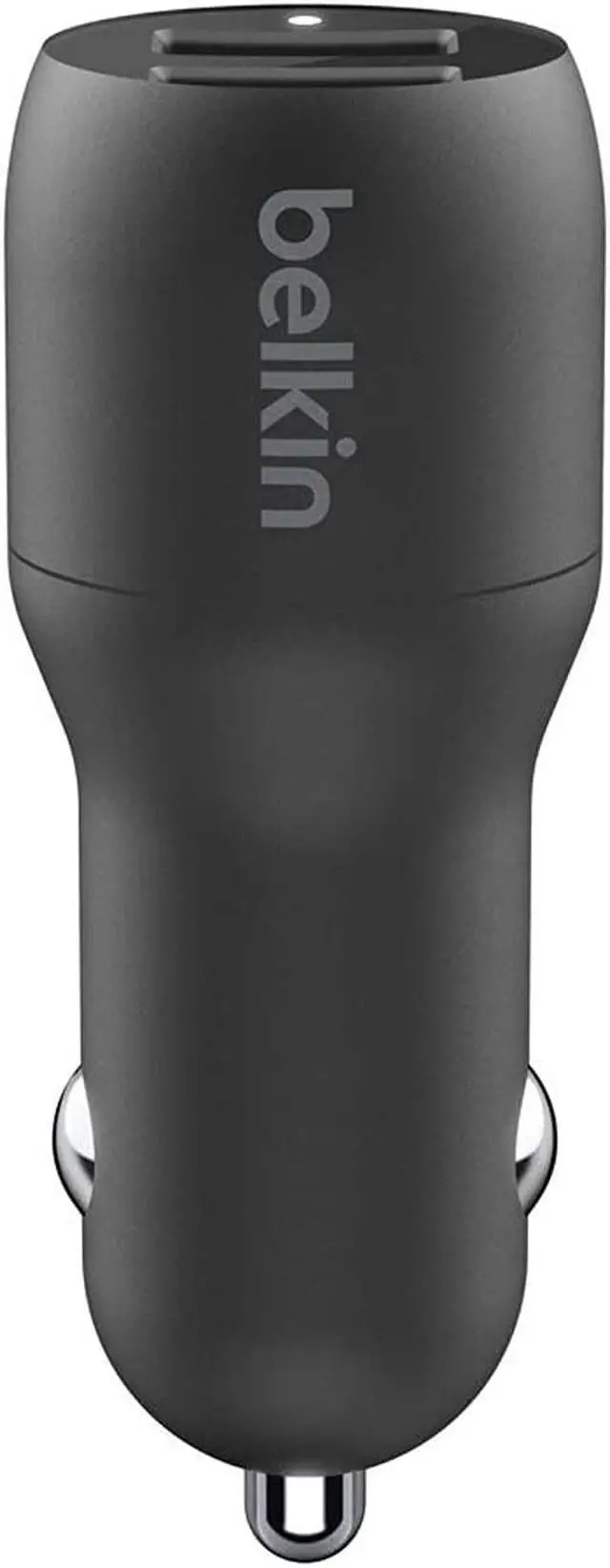 Alt view image 7 of 11 - DUAL USB-A CAR CHARGER 12W X2 BLK