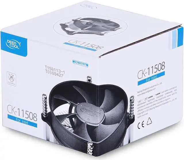 Alt view image 7 of 9 - DeepCool CK-11508 CPU Cooler 92mm Silent Cooling Fan For Intel CPU Socket LGA1150/LGA1156/LGA1155