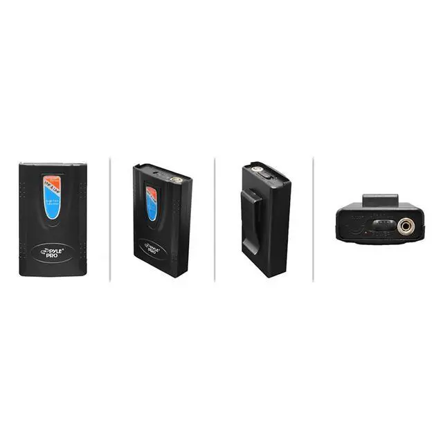 Alt view image 3 of 12 - 8 Channel Wireless Microphone System - Rack Mountable Set W/ 8 Clip Lavalier Lapel & 8 Headset Microphones, Receiver Base, Audio Mixed Balance Output - For Karaoke, Pa, Public Event - Pyle Pdwm8900