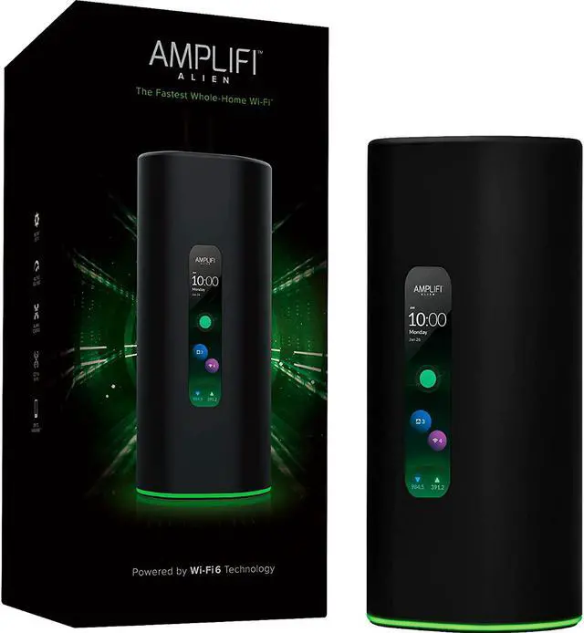 Main image of AmpliFi Ubiquiti Alien Tri-Band WiFi 6 Scalable Mesh System Router WiFi 6 AX Gaming Mesh Networking System