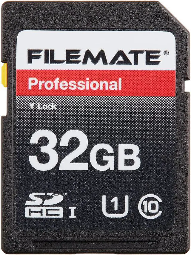 Main image of Wintec 3FMSD32GBC10-R Filemate 32 GB Professional Class 10 Secure Digital SDHC Card