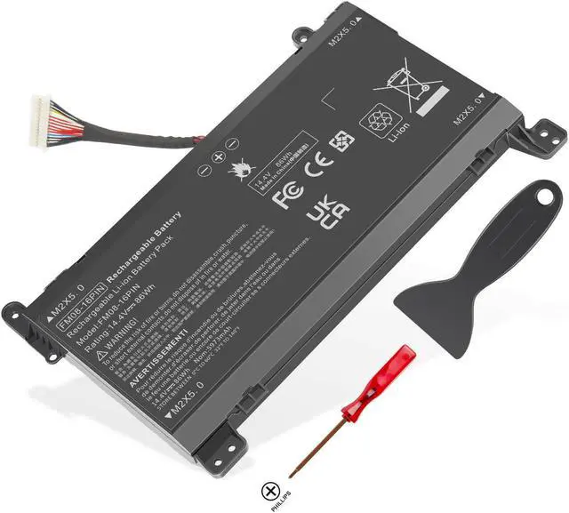 Alt view image 5 of 7 - Fm08 Laptop Battery For Hp Omen 17-An013Tx 17-An014Tx 17-An015Ng Hstnn-Lb8B 86Wh