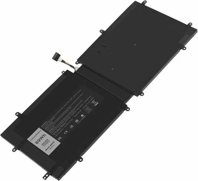 Alt view image 4 of 7 - 4Dv4C Battery For Dell Xps 18 1810 1820 Series Tablet 063Fk6 63Fk6 D10H3 69Wh