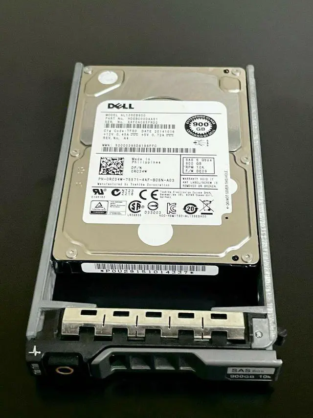 Alt view image 6 of 12 - DELL 900GB 10K 6GBPS SAS  2.5'' HARD DRIVE