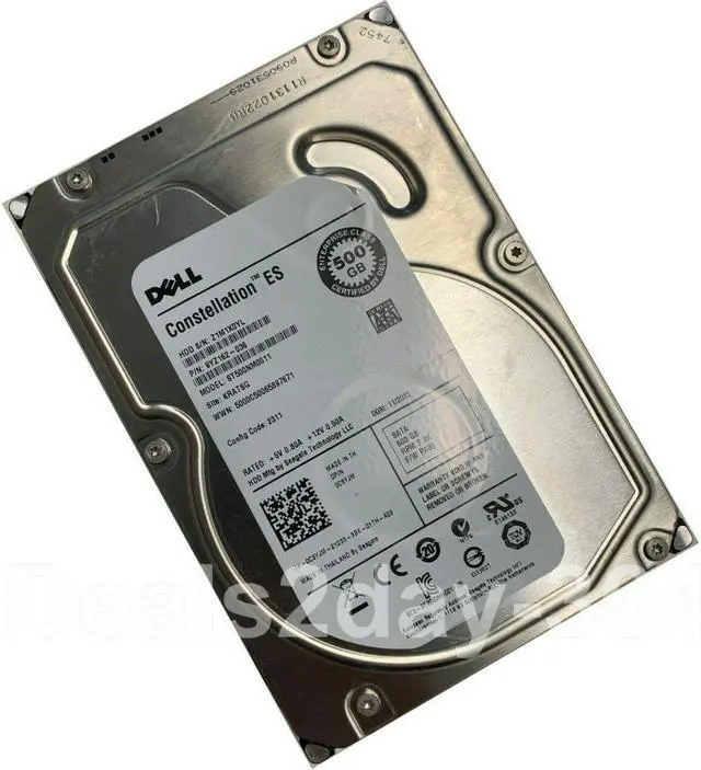 Alt view image 7 of 13 - DELL C3Yjm 500Gb 7200Rpm Sata6Gbps 3.5Inch Internal Hard Disk Drive