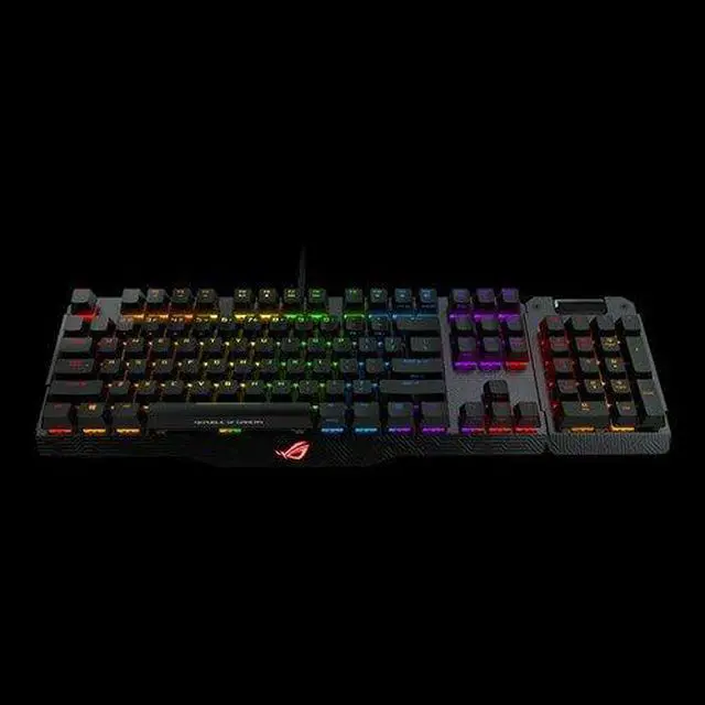 Alt view image 4 of 7 - ASUS Mechanical Gaming Keyboard ROG Claymore Cherry MX Brown