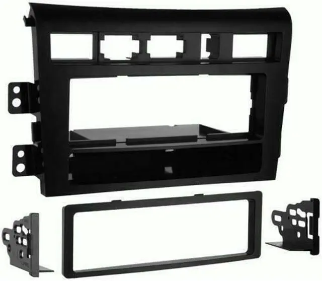 Alt view image 3 of 3 - Metra 99-7331 Single DIN Installation Kit for 2007 Kia Amanti Vehicles (Black)
