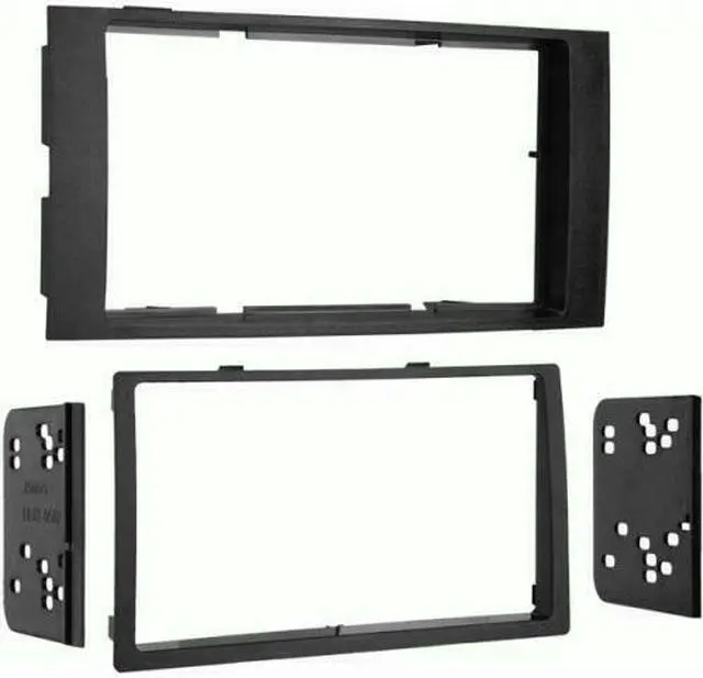 Alt view image 8 of 8 - Metra 95-9009 Double DIN Installation Kit for 2004-up VW Touareg Vehicles