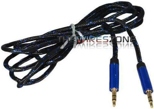 Alt view image 3 of 3 - MM35-6PRO Gold Plated 3.5mm Plug 6' Feet Stereo AUX Cable for Car & Home Audio