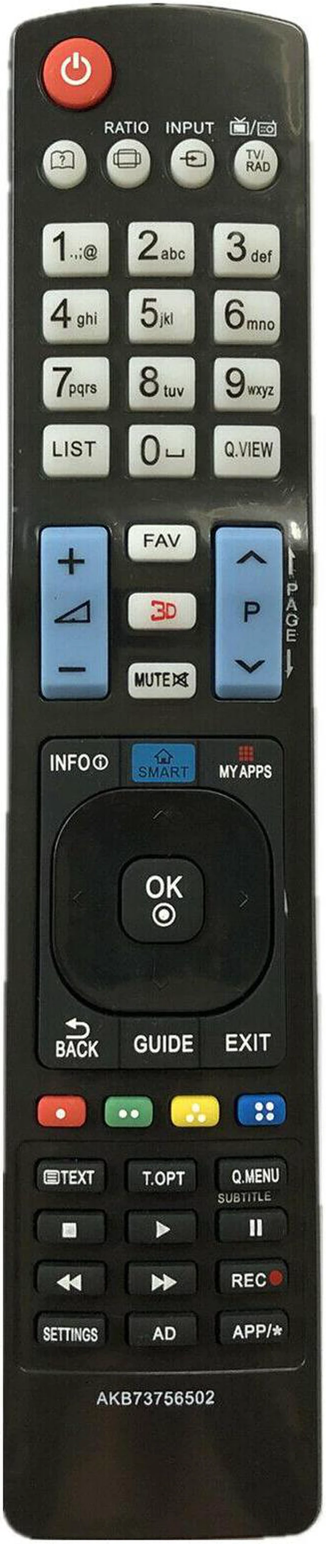 Main image of New TV Remote Control AKB73756502 for LG LCD LED Smart HDTV sub AKB73756567
