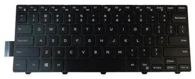 Alt view image 8 of 11 - Dell Inspiron 14 5458 5448 5447  Laptop Keyboard 50X15
