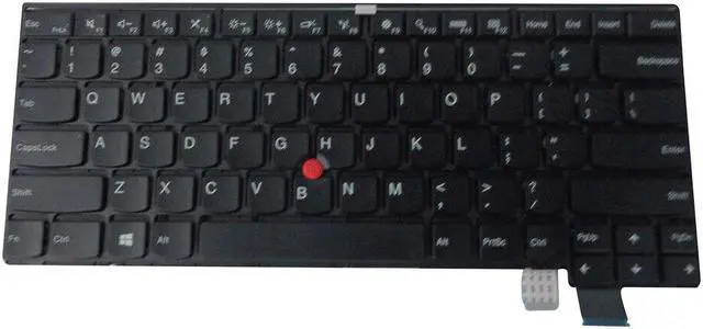 Main image of replacement keyboard for Lenovo ThinkPad T460P T460S T470P T470S Non-Backlit  with Pointer 01YR046