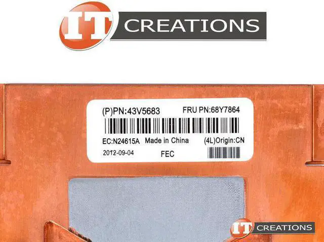 Alt view image 8 of 8 - IBM 68Y7864 Cpu Heatsink For Bladecenter Hx5