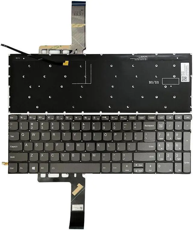 Alt view image 3 of 5 - US  Backlit  Keyboard for Lenovo Ideapad Yoga C740-15IML C740-15 S740-15IRH