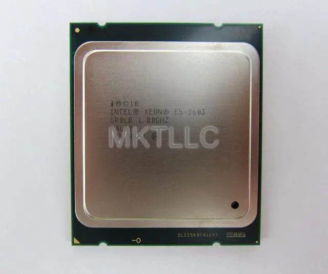 Alt view image 12 of 14 - INTEL Sr0Lb  Xeon Quadcore E52603 1.8Ghz 10Mb L3 Cache 6.4Gt S Qpi Socket Fclga2011 32Nm 80W Processor Only