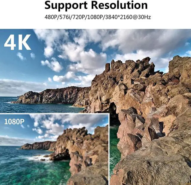 Alt view image 4 of 7 - 4K Hdmi Kvm Usb Extender,Kvm Over Ip Support Gigabit Poe Network Switch Up To 383Ft Cat6 To Hdmi Receiver,4K@30Hz Usb 2.0 Low Lantency For Edid Jpeg2000 Extender( Transmitter And Receiver)(Grey)