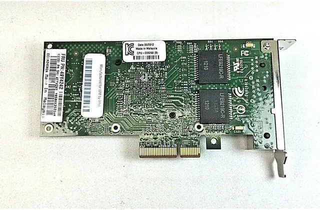 Alt view image 8 of 8 - IBM 49Y4242   Ethernet Quad Port Servernetw Adapter I340 T4 F System X