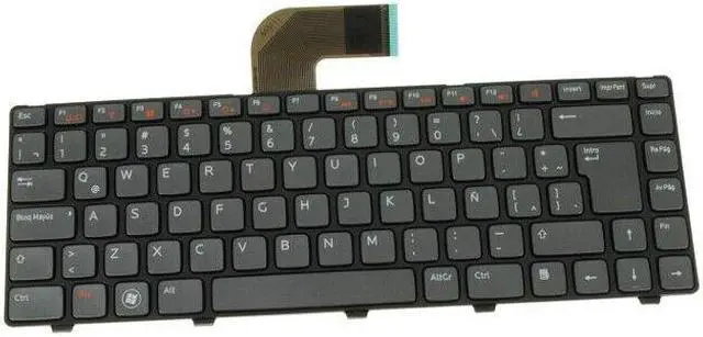 Alt view image 3 of 4 - SPANISH Dell OEM XPS L502X Inspiron N411Z Vostro V131  Laptop Keyboard YVX4C