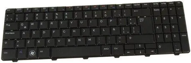 Alt view image 3 of 4 - New Spanish Dell OEM Inspiron Inspiron N5010 M5010 Laptop Keyboard 96DJT