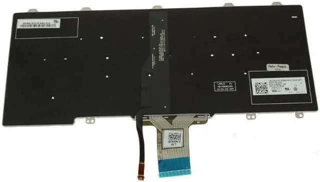 Alt view image 6 of 6 - French Canadian Dell OEM Latitude E7250 E5250 Laptop Laptop Keyboard 9JK9V