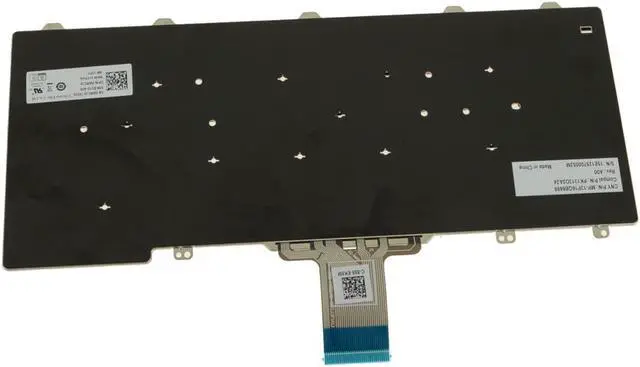 Alt view image 8 of 9 - French Canadian PQ Dell OEM Latitude E7250 E5250 3150 Laptop Keyboard WRCJ9