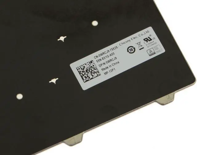 Alt view image 9 of 9 - French Canadian PQ Dell OEM Latitude E7250 E5250 3150 Laptop Keyboard WRCJ9