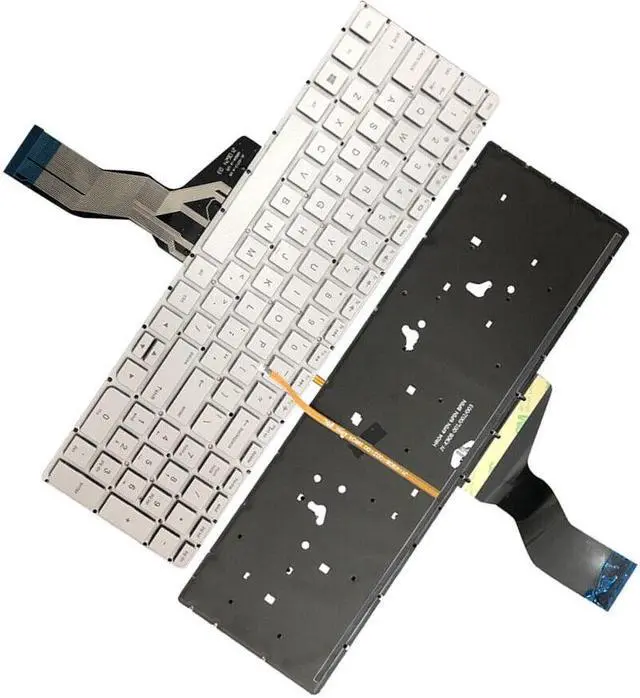 Alt view image 3 of 5 - US KEYBOARD for HP 15-AB 15-ab100 15-ab200 15-AB223CL 15-AB165US Sliver