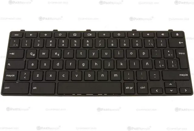 Alt view image 6 of 8 - New Spanish Dell OEM Chromebook 11 3189 3181 2-in-1 Keyboard Spanish TVPGD