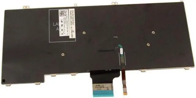 Alt view image 8 of 9 - New Spanish Dell OEM Latitude E7440 Laptop Keyboard Non-Backlit NX01T